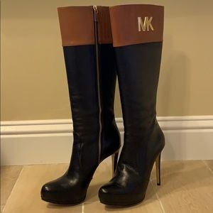 Michael Kors Hayley Two Tone Boot